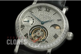 PP-CTM-091Z Classic Tourbillon Moonphase/PR SS/LE Diam Roman Flying Tourbillon