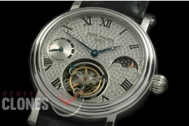 PP-CTM-091S Classic Tourbillon Moonphase/PR SS/LE Diam Roman Flying Tourbillon