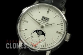 0 AL-SAX-101 Saxonia Big Date/Moon Phase SS/LE White Asian Seagull 