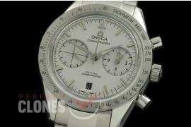 OMSP00701 Speedmaster SS/SS White/Steel A-7750 Mod to Calibre 9300 Functions