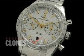 OMSP00702 Speedmaster SS/SS White/Gold A-7750 Mod to Calibre 9300 Functions