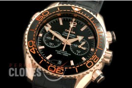 OMCPO45-482R P-Ocean Chrono RG/RU Black Jap OS20 Quartz 