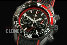 OMCPO45-497R P-Ocean Chrono PVD/RU Black/Red Jap OS20 Quartz 