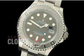 RYMEN00007 BP YM Dark Rhodium Men SS/SS Rhodium Grey Swiss Eta 2836