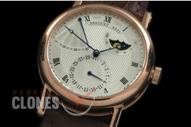 BR00014 Calender/Moonphase/Reserve RG/LE Silver Miyota 9015 Mod to Calibre 5165R