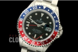 RLGS00056 GMT II 16710 SS Blue/Red Asian 2836 Mod to Calibre 3186