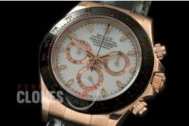 0 RLDFR00371 NF Daytona 116515 RG/CER/LE White A-7750