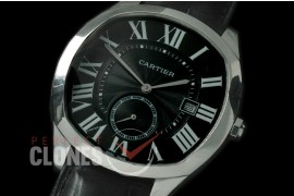 CARDR-1002 Drive de Cartier SS/LE Black Miyota 8205