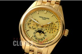 PPCA00108S Calender/Moonphase Complications YG/YG Gold Sticks Miyota 9100