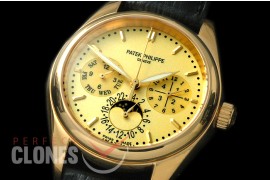 PPCA00108 Calender/Moonphase Complications YG/LE Gold Sticks Miyota 9100
