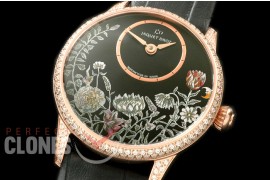 JZ-ART-207D Petite Heure Minute Les Ateliers Ladies RG/LE Flora ST 8003