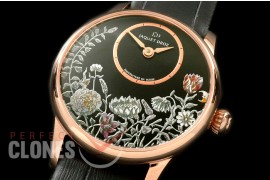 JZ-ART-207 Petite Heure Minute Les Ateliers Ladies RG/LE Flora ST 8003