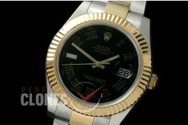 R41DJT-722 116333 SS/YG Fluted/Oyster Black Roman SA 3136