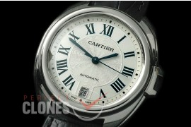 CARCLE01001 Cle De Cartier Ladies SS/LE White J-9015 - Special Offer