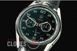 TG1887-701 Carrera 1887 Chronograph Bull Head SS/LE Black A-7750