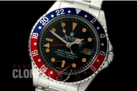 0 RLGV00186 Vintage GMT Master 1675 Blue/Red Asian 2813