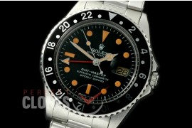 0 RLGV00184 Vintage GMT Master 1675 Black Asian 2813