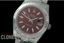 R41DJS-706 116334 SS/SS Fluted/Oyster White Sticks SA 3136
