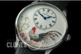 JZ-ART-105 Petite Heure Minute Les Ateliers SS/LE Rooster ST 8003