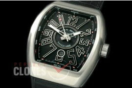 FMVG-102 Vanguard Automatic SS/LE Black Miyota 9015