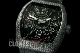 FMVG-110 Vanguard Automatic PVD/LE/Diiam Black Miyota 9015