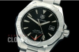 TGAQ00202 Aquaracer Calibre 5 SS/SS Black Asian Clone 2836