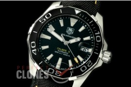 0 0 TGAQ-C5-011 Aquaracer Calibre 5 Automatic SS/NY Black Asian 2824