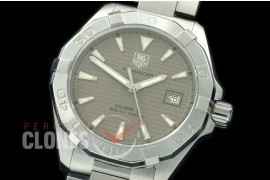 TGAQ00204 Aquaracer Calibre 5 SS/SS Grey Asian Clone 2836