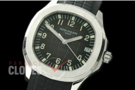 PPAQ01021R Aquanaut Men SS/RU Black Num/Sticks A-2824 - Special Offer