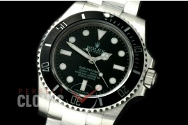 0 0 0 RLSS00206 Submariner No Date114060 SS/SS Black VR 3130