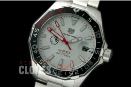 TGAQ00171 Aquaracer EPL Special Ed Calibre 5 Match Timer SS/SS White J-Qtz