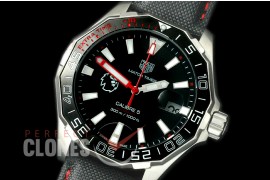 TGAQ00172N Aquaracer EPL Special Ed Calibre 5 Match Timer SS/NY Black J-Qtz