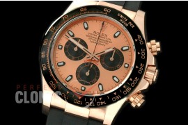 RLDTN-18K-213R 116500LN Daytona Rose with Oysterflex A-7750/4130