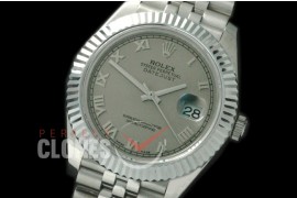 R41DJS-814 126334 SS/SS Fluted/Jubilee Light Grey Roman SA 3235