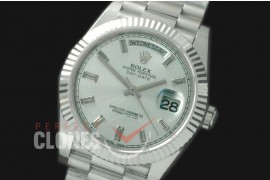 R40DDS00401 228239 SS/SS Fluted Bez Silver Glazier A-2836/3255