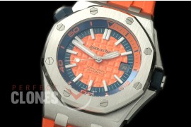 APD-L-085 Royal Oak Diver SS/RU Orange A-2813/3120