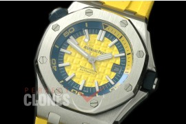 APD-L-084 Royal Oak Diver SS/RU Yellow A-2813/3120