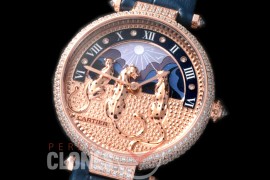 0 CARPT-113 Reve De Panthere Rose Gold Japanese Quartz