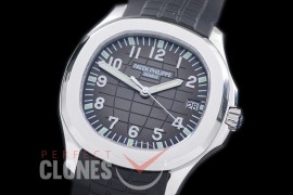 0 0 PPAQ-5167-102 JJF Aquanaut 5167 SS/RU Grey Miyota 9015 Modified Calibre 324SC