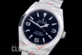 0 0 RLEX00976 Explorer 1 GMF 214270 SS Black Asian 2824 904 Steel