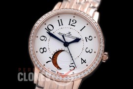 0 JL-RZ-106DS Rendezvous Moon Medium RG/RG White Miyota 9100/Calibre 935A