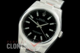 RLOY00137S GMF 904L Steel Osyter Perpetual 114300 SS/SS Black SH 3132
