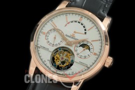 0 JL00907 Master Reserve/Calender/Day Phase Tourbillon RG/LE White Flying Tourbillon