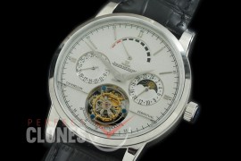 0 JL00901 Master Reserve/Calender/Day Phase Tourbillon SS/LE White Flying Tourbillon