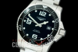 0 LG-HC-101S ZF HydroConquest Ceramic Automatic SS/SS Black Miyota 9015 