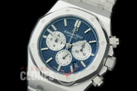 AP26331-103 OMF Royal Oak Chronograph SS/SS Blue A-7750 Mod 1-1 Thickness 