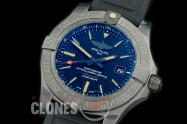 0 BLBB00081 GF Avenger Blackbird V4 DLC/NY Black Asian 2824 - Free Zipped Watch Storage Pouch
