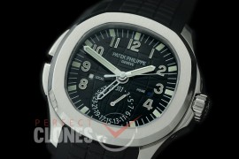 PPAQT-5164-101 GRF Aquanaut Travel Time 5164A SS/RU Black Asian Custom Calibre 324 S C FUS