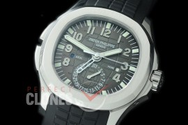 PPAQT-5164-102 GRF Aquanaut Travel Time 5164A SS/RU Grey Asian Custom Calibre 324 S C FUS