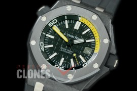 AP00035 XF/VSF Royal Oak Offshore Diver 15710 Auto FC/RU Black M-9015/3120